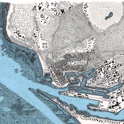 Le Havre, 100*70 cm