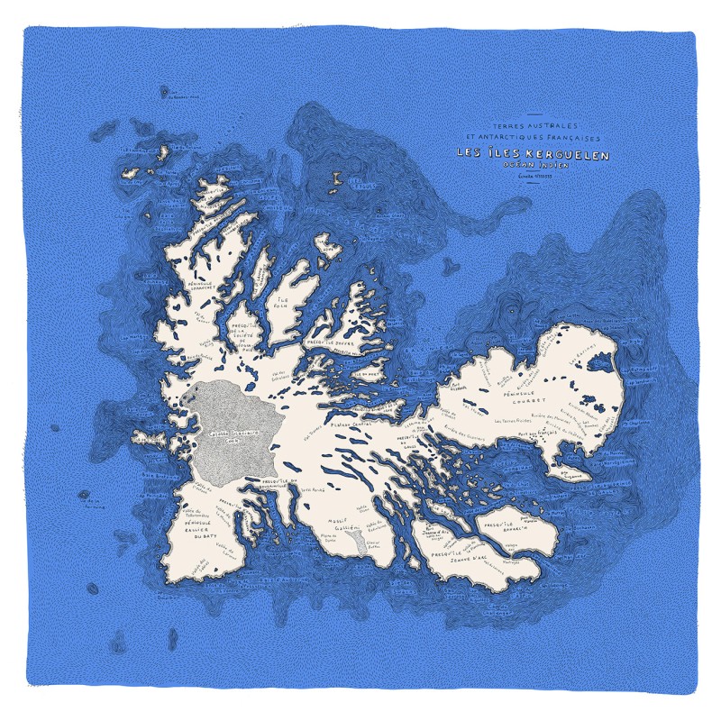 Kerguelen, 60*60 cm // DISPONIBLE EN NOVEMBRE