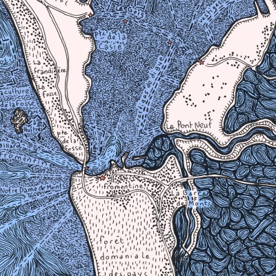 Le Littoral vendéen, 50*70 cm // DISPONIBLE EN NOVEMBRE