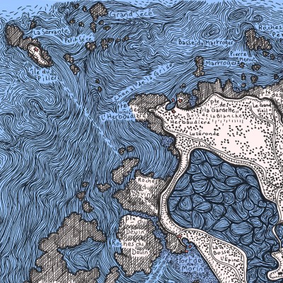 Le Littoral vendéen, 50*70 cm // DISPONIBLE EN NOVEMBRE