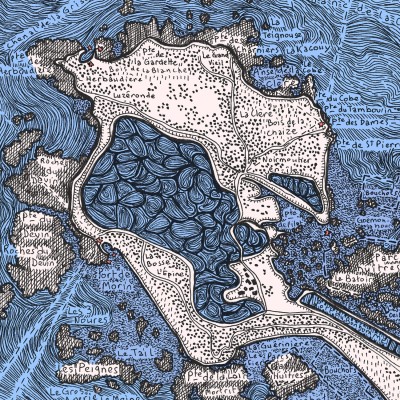 Le Littoral vendéen, 50*70 cm // DISPONIBLE EN NOVEMBRE