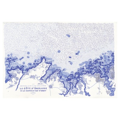 La côte d'Émeraude 60*40...