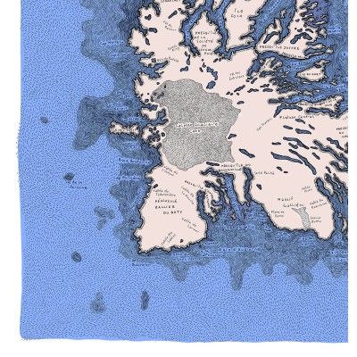 Kerguelen, 60*60 cm