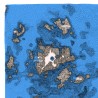 L'archipel de Molène, v2 bleu clair, 50*65 cm